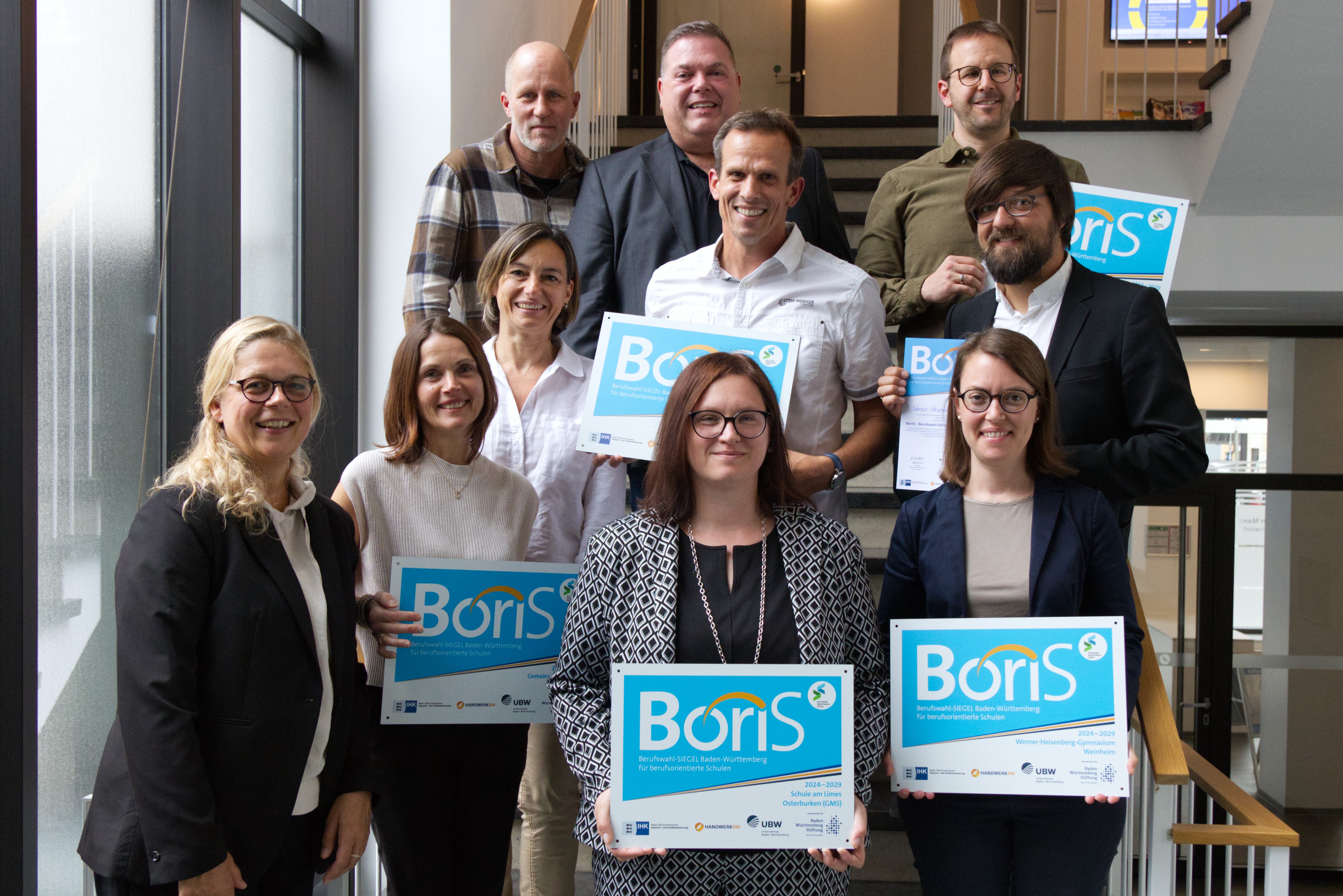  BORiS Siegel an 5 Schulen verliehen 