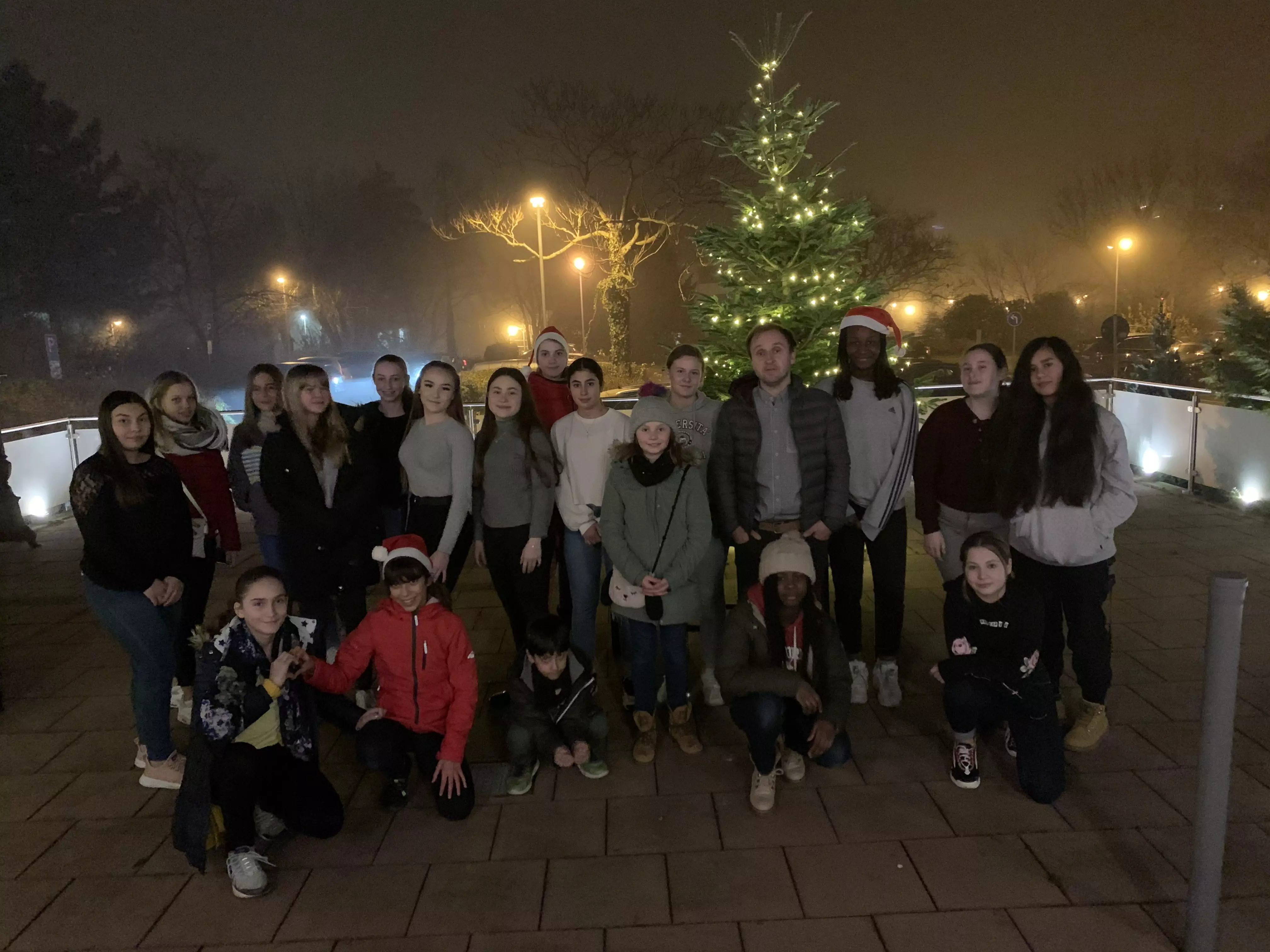 Weihnachtsfeier Mädchenfußball AG